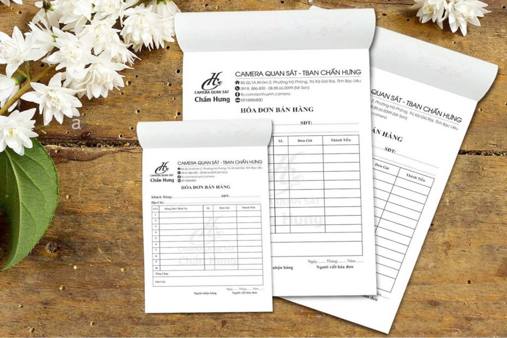 In hóa đơn in hóa đơn tại thái bình